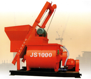 JS1000EA 型雙臥軸強制式攪拌機