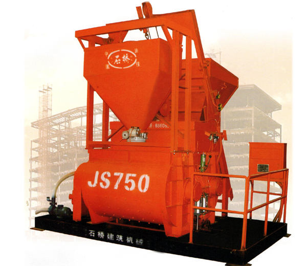 JS750EA 型双卧轴强制式搅拌机5